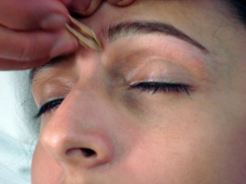 Depilação da sombrancelha