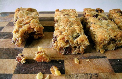 Receita para preparar barras de cereais caseiras