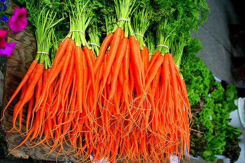 As vantagens em comer cenoura