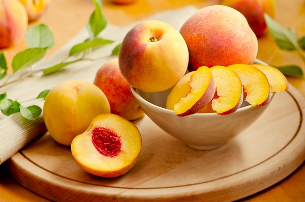 Fresh peaches