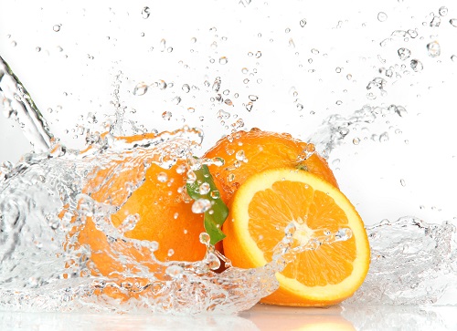 Laranja rica em cálcio