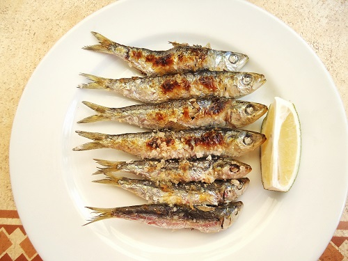 Salmão e sardinha alimentos ricos em cálcio