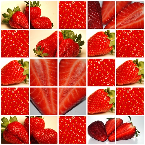 MOSAICO FRUTAS FRESAS