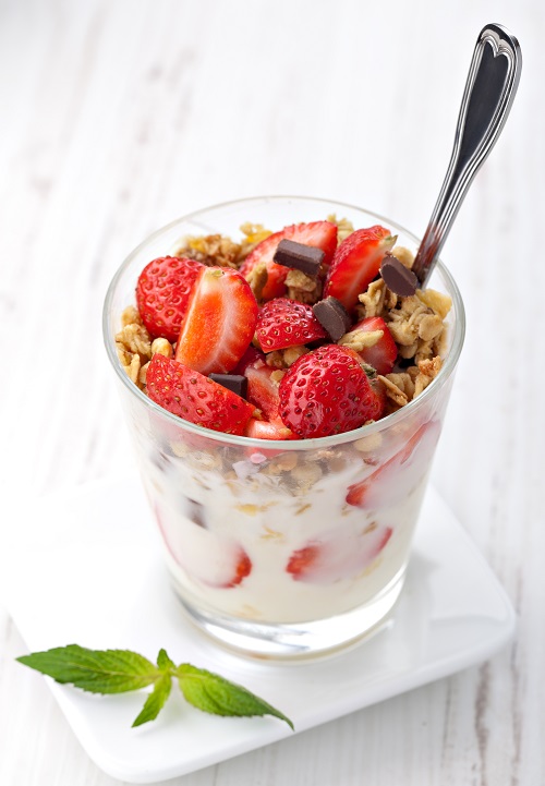 yogurt with muesli