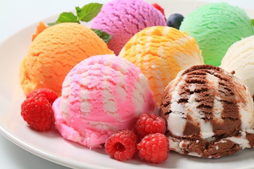 Calorias dos sorvetes
