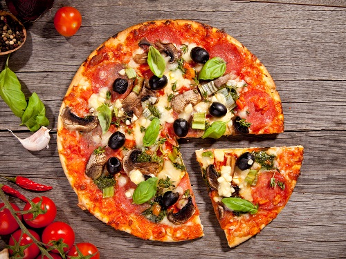 Calorias das massas e pizzas