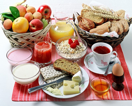 Café da manhã saudável