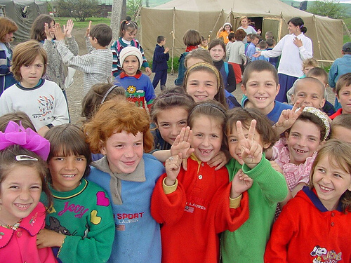 as crianças