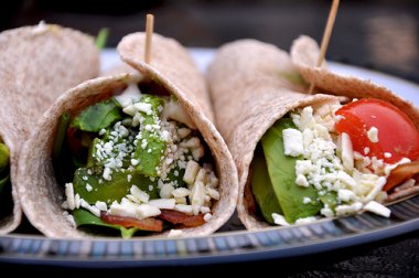 Deliciosas receitas de Wraps saudáveis