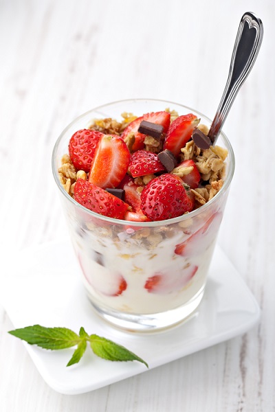 yogurt with muesli