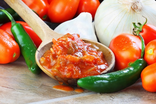 Pimentas para dar saciedade