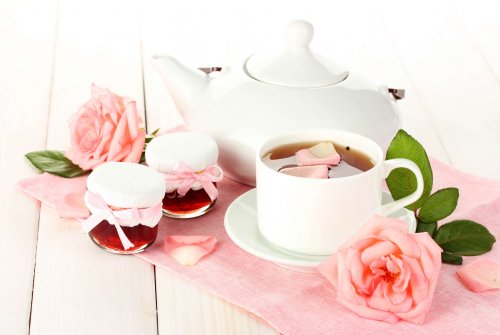 chá de rosas