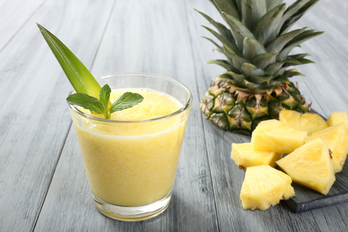 vitamina de abacaxi