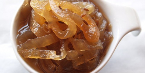 Receita de geleia de cebola