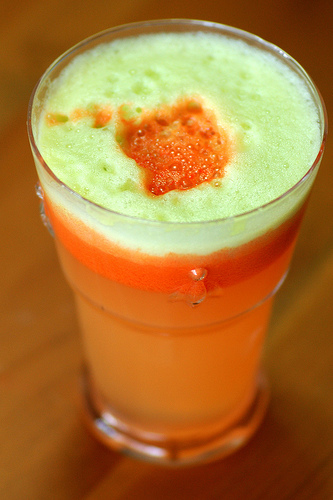 Suco de cenoura para emagrecer