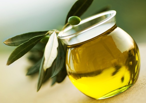 Azeite de oliva para os cabelos