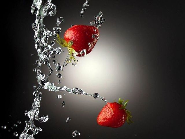 Benefícios da água de morango