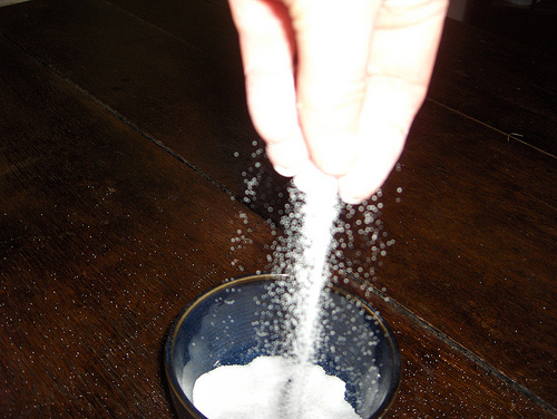 O sal em excesso pode comprometer a circulação