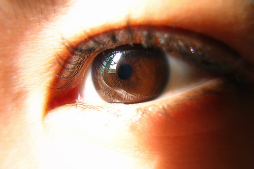 Os olhos castanhos têm um significado específico segundo a Iridologia