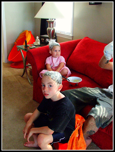 Maionese para acabar com piolhos