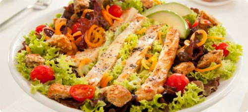 Linhaça moída na salada