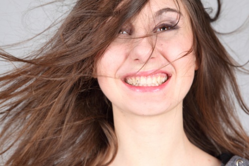 mulher sorrindo