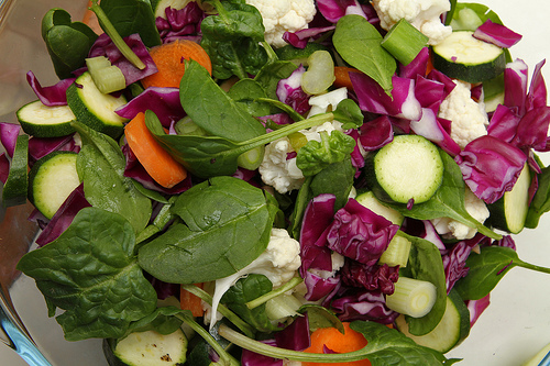 salada para combater os triglicérides altos