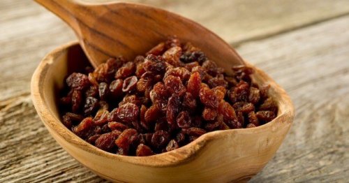 Propriedades das uvas passas