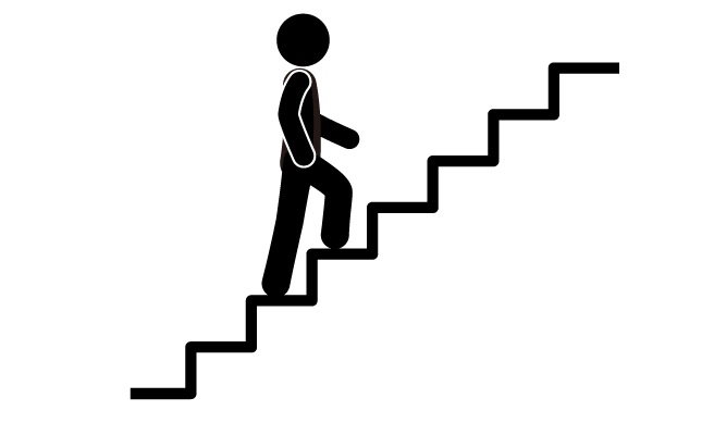 bebefícios de subir escadas