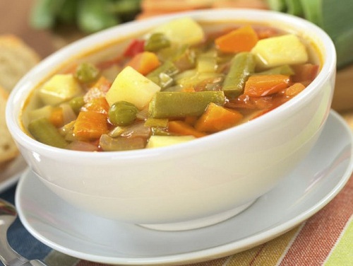sopa de verduras