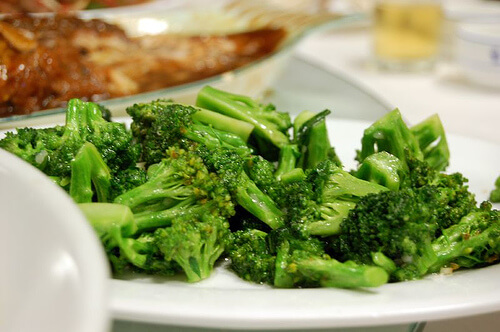 cozinhar as verduras