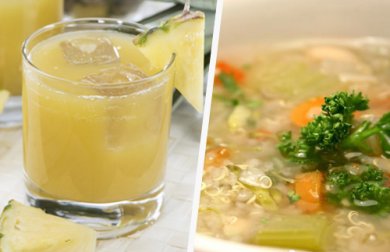 Alimentos que nos ajudam a limpar as mucosidades