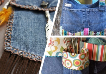 9 maneiras de reutilizar o seu jeans velho