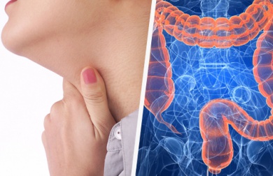 Relação entre as doenças de garganta e o intestino