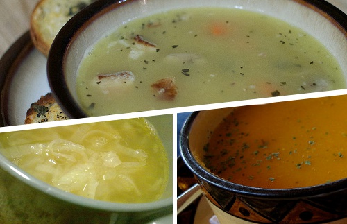 4 sopas para aliviar os sintomas da gripe