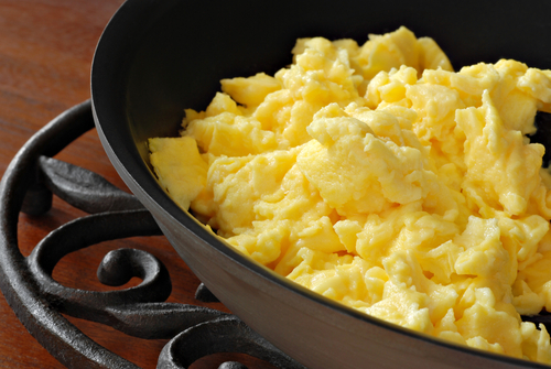 café da manhã rápido com ovos