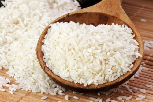 a água de arroz