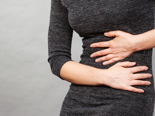 dor abdominal do lado esquerdo