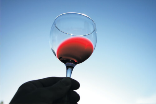 de vinho tinto