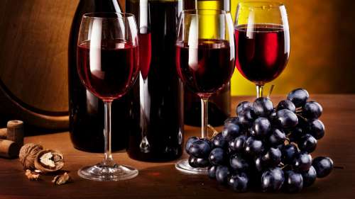 de vinho tinto