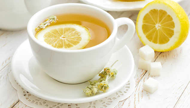 chá de casca de limão