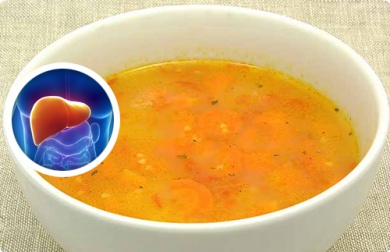 3 caldos para desintoxicar o fígado