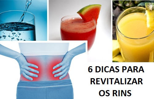 Revitalizar os rins com 6 dicas muito simples