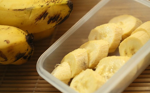 Preparar batidas de banana