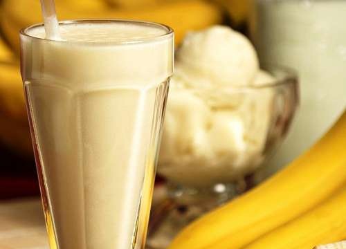 Milk Shake Batida de banana