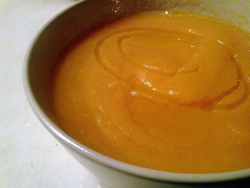 Creme de cenoura para limpar os tubos bronquiais