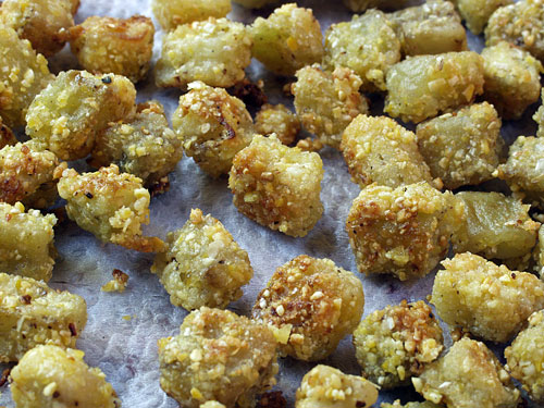 Receita de berinjela empanada