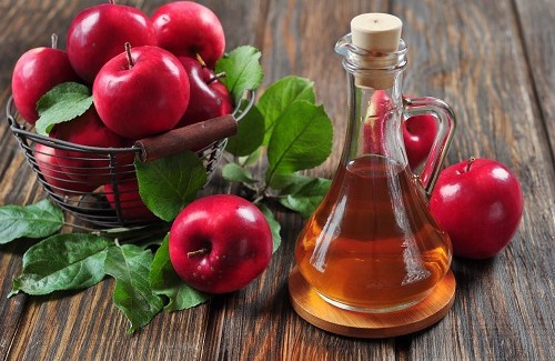 Vinagre de maçã para o condicionador natural