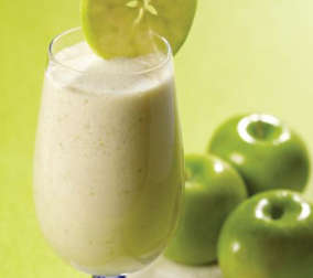 Maçã verde, alimento saciante