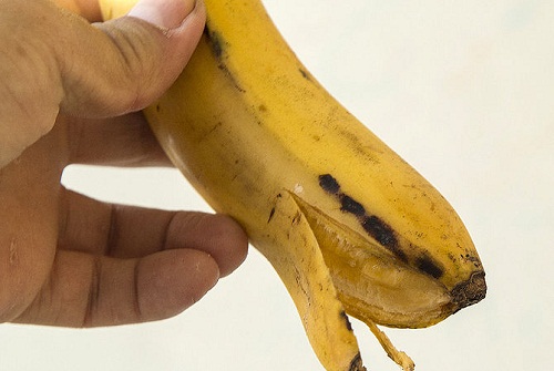 comer banana
